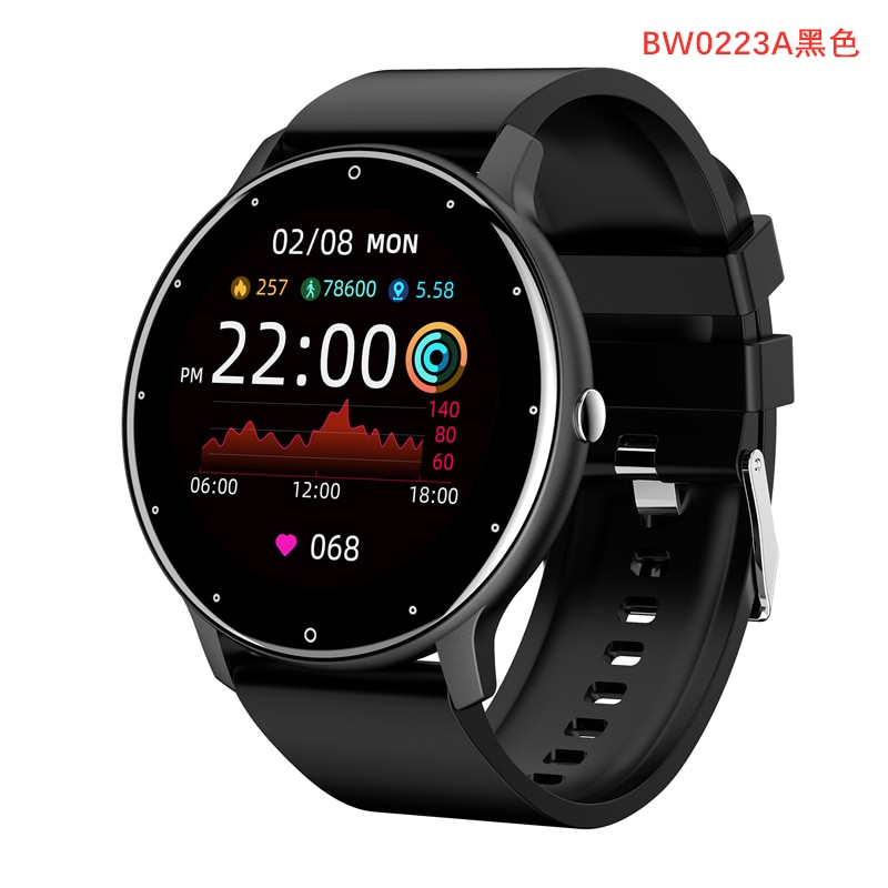2022 Relógio Inteligente Masculino Feminino Com Tela Sensível Ao Toque Completo Esporte Fitness Relógio Masculino IP67 À Prova D' Água Bluetooth Para Android IOS Smartwatch Masculino - Imagem 5