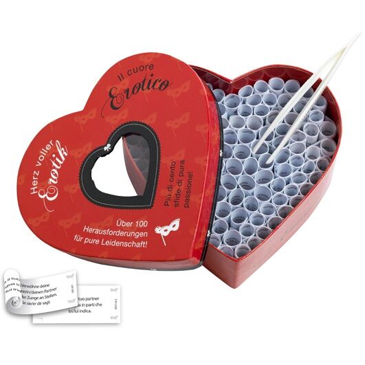 TEASE  PLEASE - HERZ VOLLER EROTIK  IL CUORE EROTIC VERMELHO