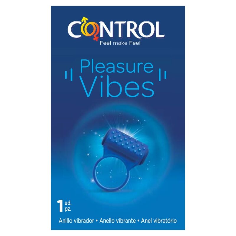 CONTROL - ANEL VIBRATÓRIO PLEASURE VIBES - Imagem 2