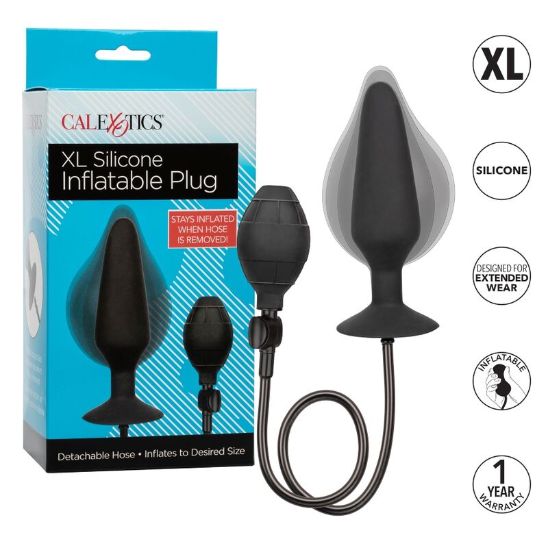 CALEXOTICS - PLUGUE INFLVEL DE SILICONE XL - Imagem 2