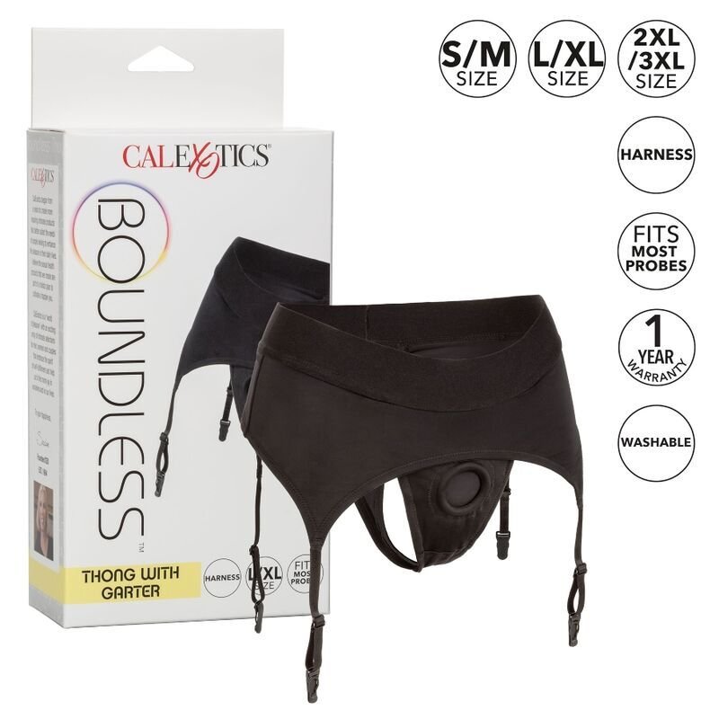 CALEXOTICS - BOUNDLESS TANGA COM LIGA L/XL - Imagem 2