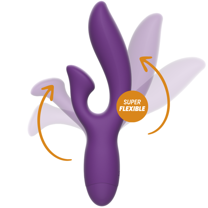 REWOLUTION - VIBRADOR FLEXÍVEL REWOFUN COM COELHO - Imagem 2