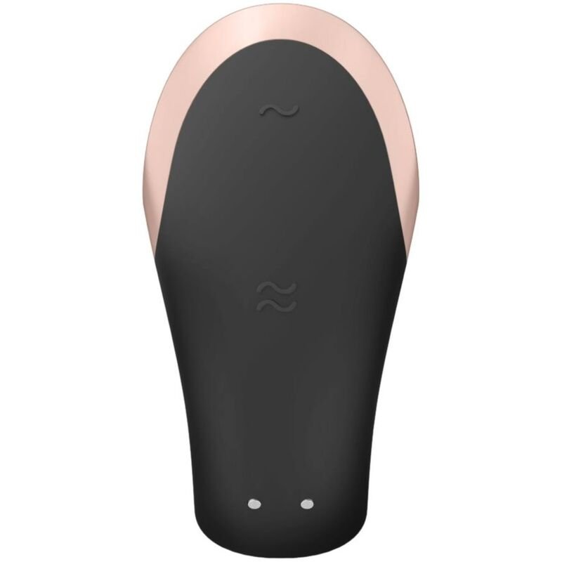 SATISFYER - VIBRADOR DOUBLE LOVE LUXURY PARTNER PRETO - Imagem 3