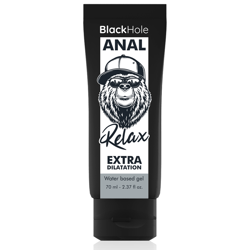 BLACK HOLE - GEL BASE DE ÁGUA DILATAÇÃO ANAL 70 ML