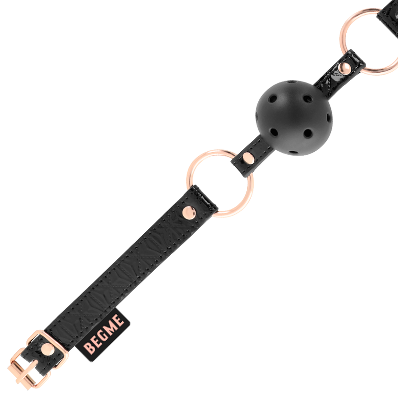 BEGME - BLACK EDITION BOLA GAG VEGAN COURO - Imagem 2