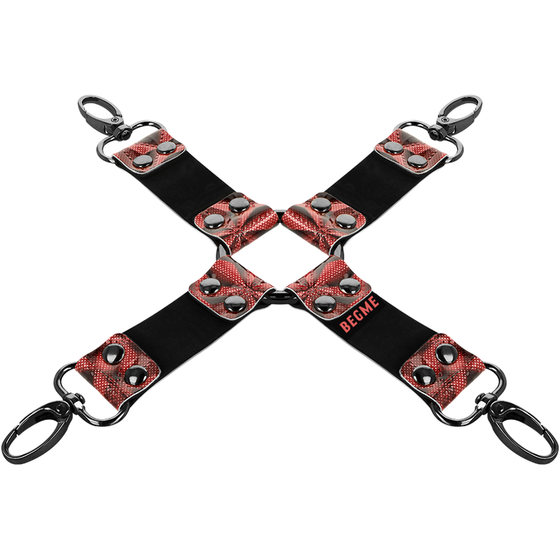 BEGME - GRAVATA DE PORCO DE COURO VEGANO PREMIUM RED EDITION - Imagem 3
