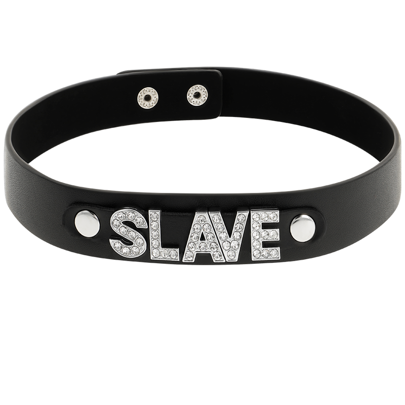COQUETTE CHIC DESIRE - GARGANTILHA DE COURO VEGANO SLAVE - Imagem 2