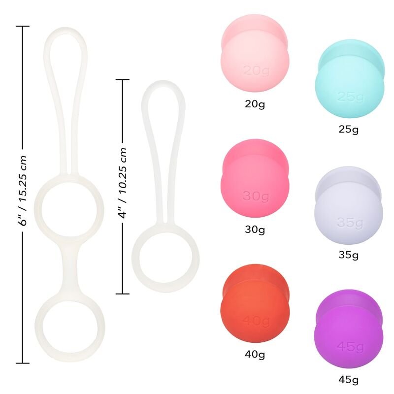 CALEXOTICS - SHE-OLOGY CONJUNTO BOLAS KEGEL INTERCAMBIVEIS - Imagem 4