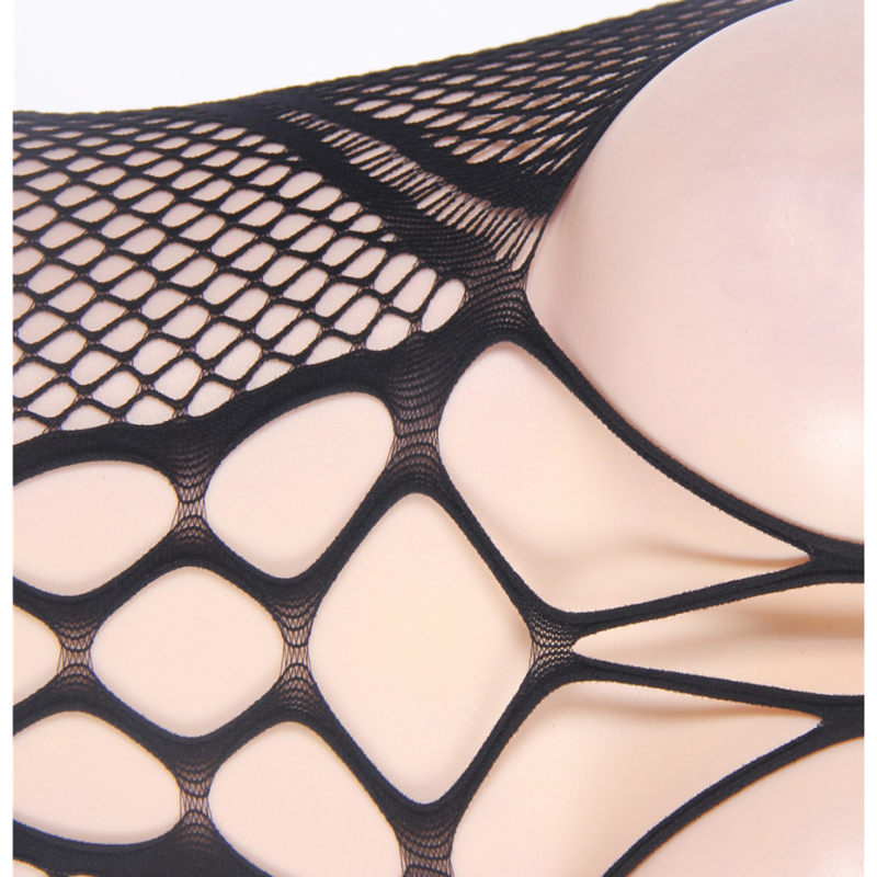 QUEEN LINGERIE - HALTER NECK E OPEN BACK BODYSTOCKING S/L - Imagem 4