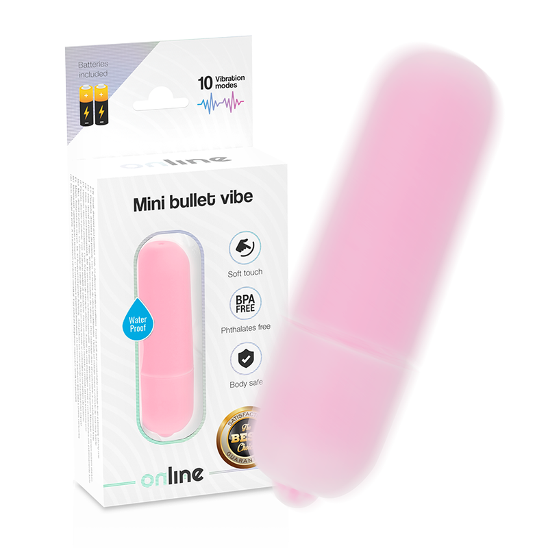ONLINE - BALA VIBRANTE MINI ROSA - Imagem 2