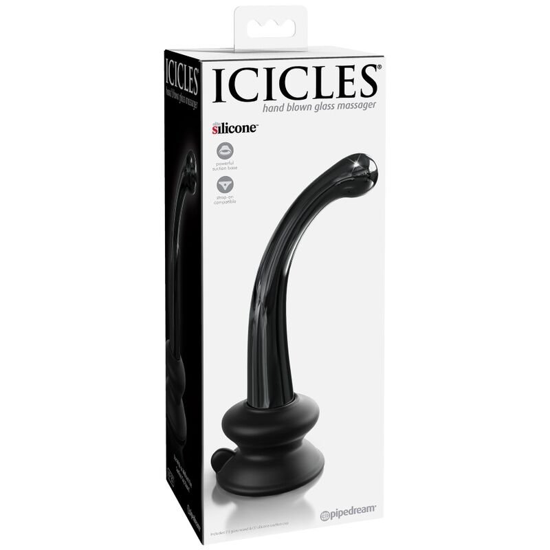 ICICLES - N. 87 VIBRADOR DE VIDRO COM VENTOSA - Imagem 2