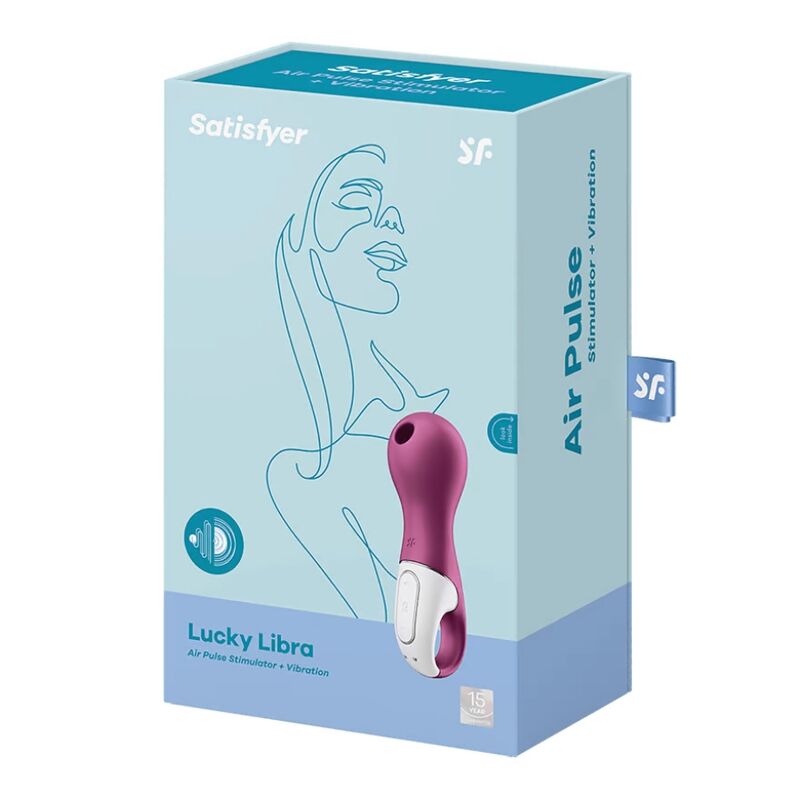 SATISFYER - ESTIMULADOR E VIBRADOR LUCKY LIBRA - Imagem 5