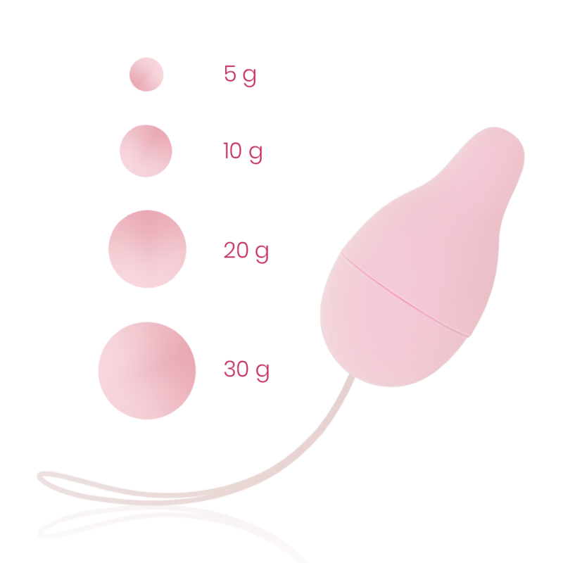OHMAMA - SISTEMA DE PESO KEGEL PARA DESENVOLVEDOR DE PISO PÉLVICO - Imagem 2