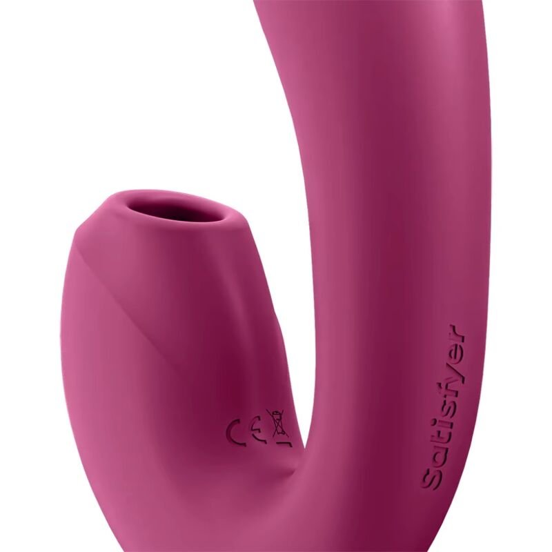 SATISFYER - APLICATIVO ESTIMULADOR E VIBRADOR SUNRAY VERMELHO - Imagem 2