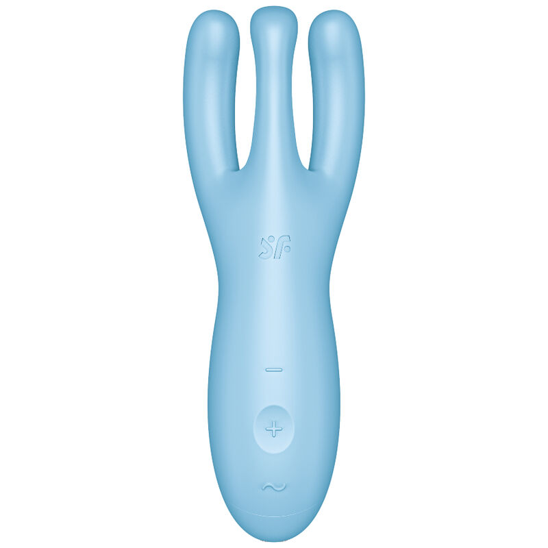 SATISFYER THREESOME 4 VIBRATOR APP - BLUE - Imagem 2