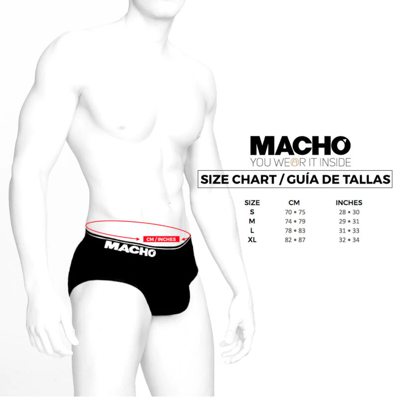 MACHO - MS24A CUECA BRIEF AMARELO ESCURO S - Imagem 4