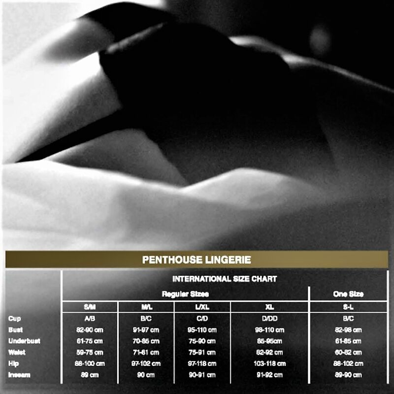 PENTHOUSE - SALUTE ME TEDDY S/M/L - Imagem 3