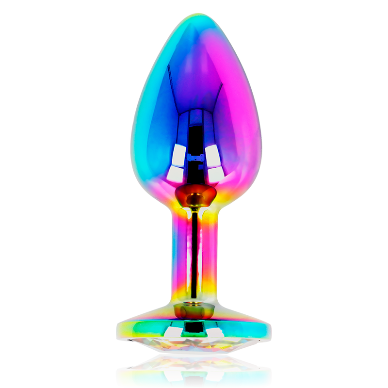 OHMAMA - PLUG ANAL CÍRCULO IRIDESCENTE TAMANHO S - Imagem 2