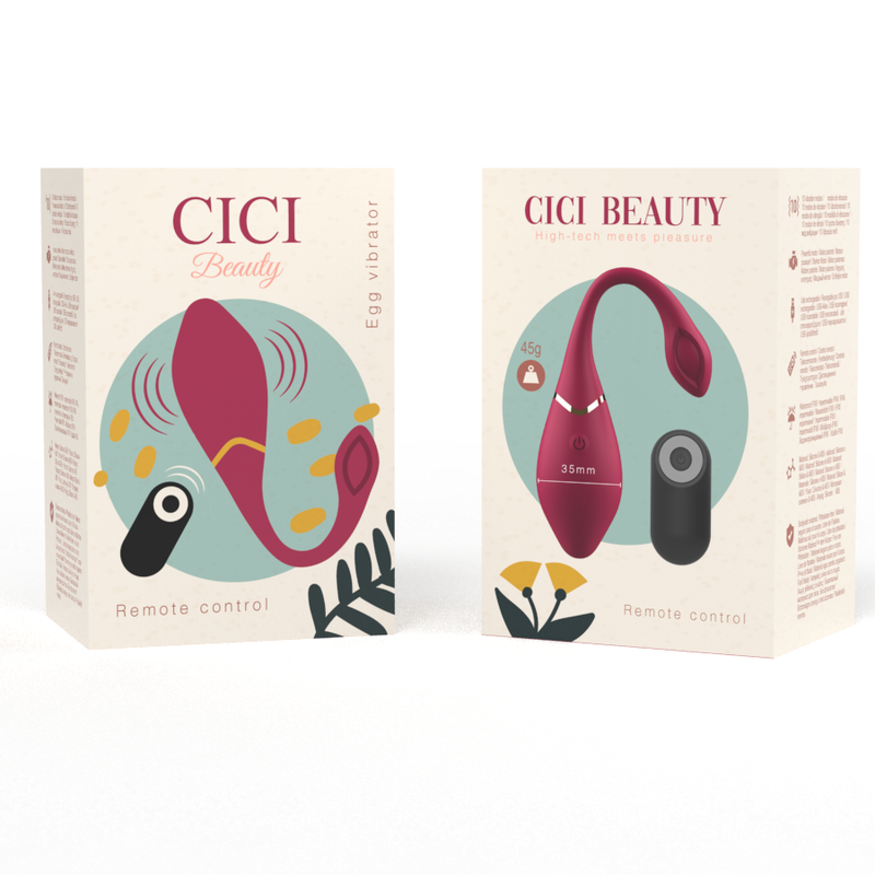 CICI BEAUTY - CONTROLE REMOTO PREMIUM SILICONE EGG VIBRADOR - Imagem 5
