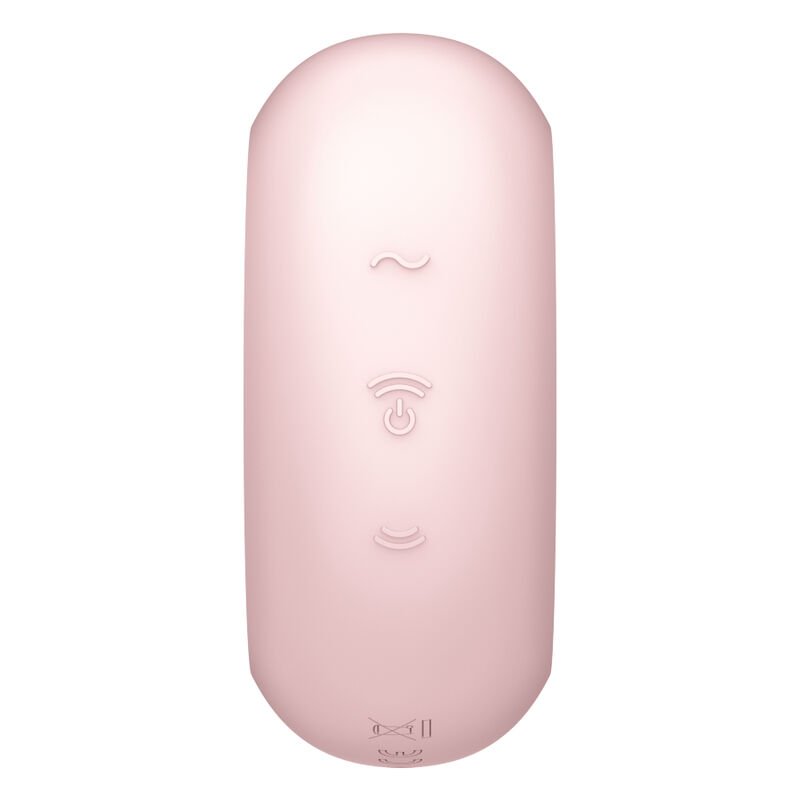 SATISFYER PRO TO GO 3 DOUBLE AIR PULSE STIMULATOR VIBRATOR - PINK - Imagem 4