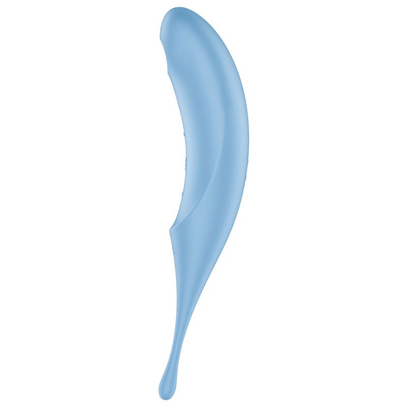 ESTIMULADOR E VIBRADOR SATISFYER TWIRLING PRO AIR PULSE - AZUL - Imagem 3