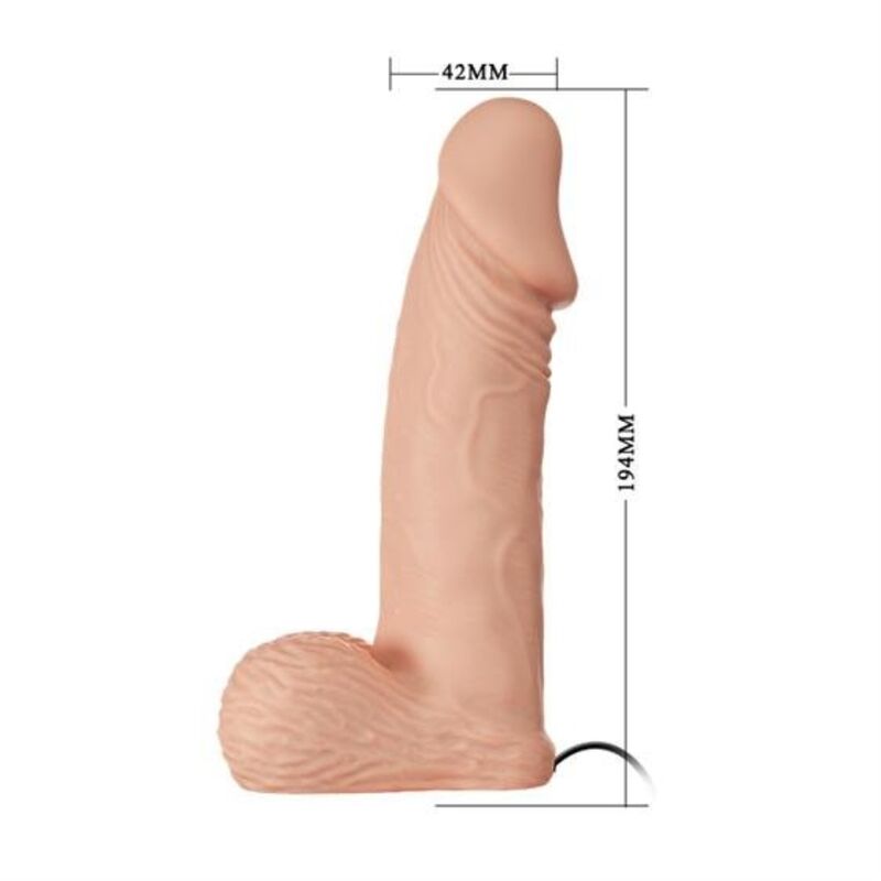 BAILE - ARNÊS DE ULTRA APAIXONADO 19.4 CM NATURAL - Imagem 5