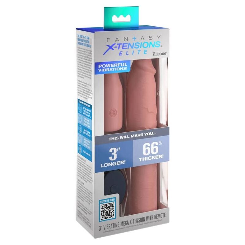 FANTASY X- TENSIONS - MANGA PIPEDREAMS 22,86 CM + 7,62 CM PLUG REMOTE SKIN - Imagem 3