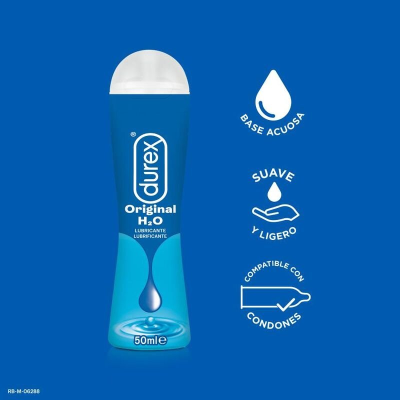 DUREX - DUREX PLAY LUBRIFICANTE H2O NATURAL 50 ML - Imagem 2