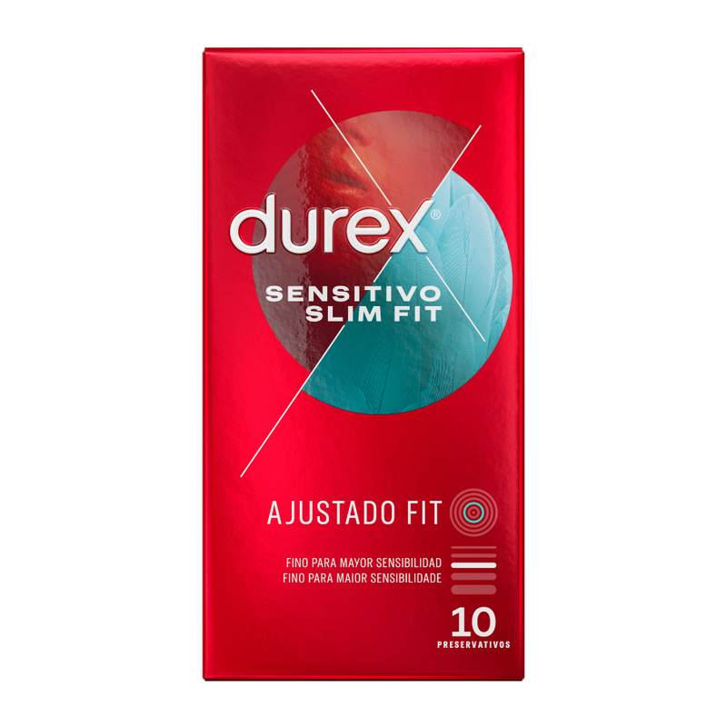 DUREX - SENSITIVO SLIM FIT 10 UNIDADES - Imagem 4