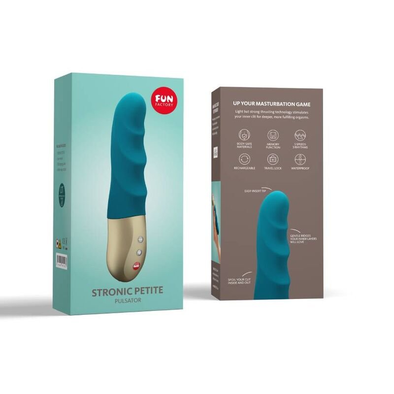 FUN FACTORY - STRONIC PETITE DEEP SEA BLUE - Imagem 3