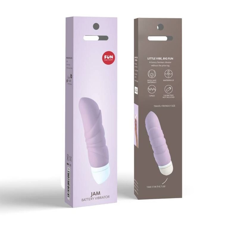 FUN FACTORY - JAM VIBRADOR PASTEL LILAC - Imagem 3