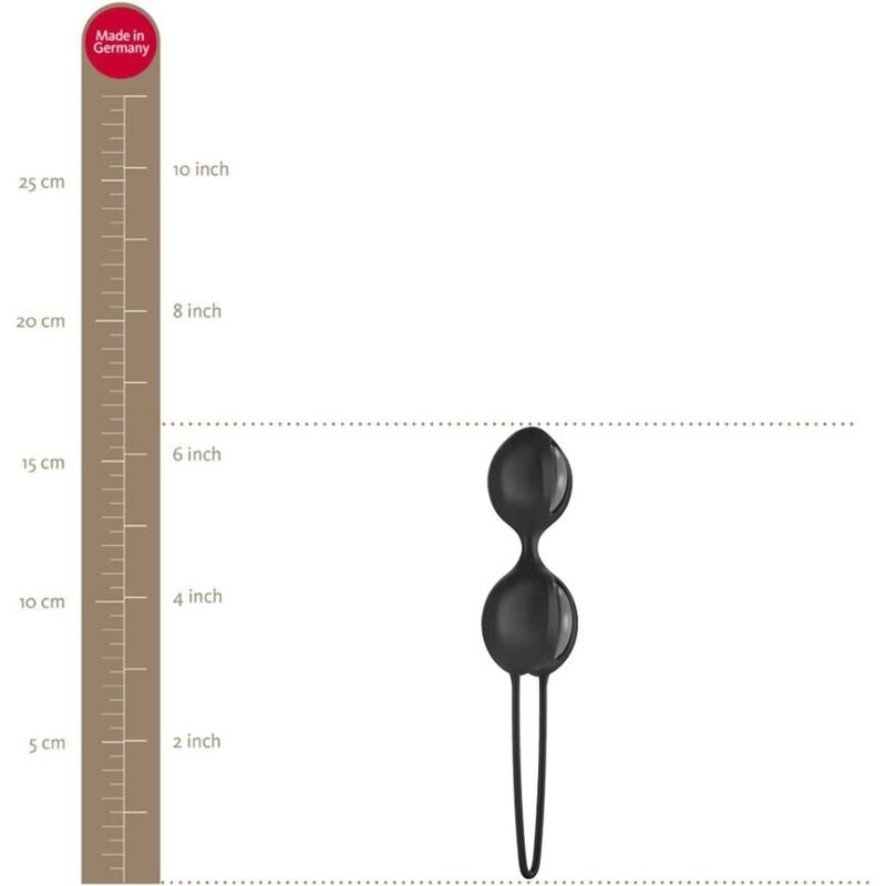 FUN FACTORY - SMARTBALLS DUO CINZA/PRETO - Imagem 5