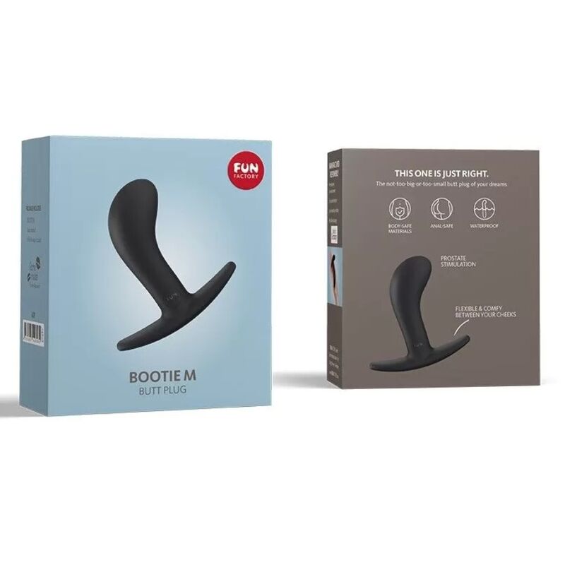 FUN FACTORY - BOOTIE ANAL PLUG MÉDIO PRETO - Imagem 4