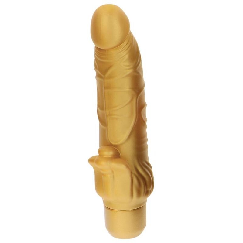 GET REAL - GOLD DICKER STIM VIBRADOR OURO - Imagem 3