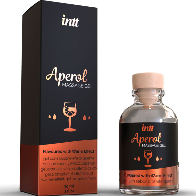 INTT MASSAGE ORAL SEX - GEL DE MASSAGEM APEROL EFEITO DE CALOR INTENSO - Imagem 2