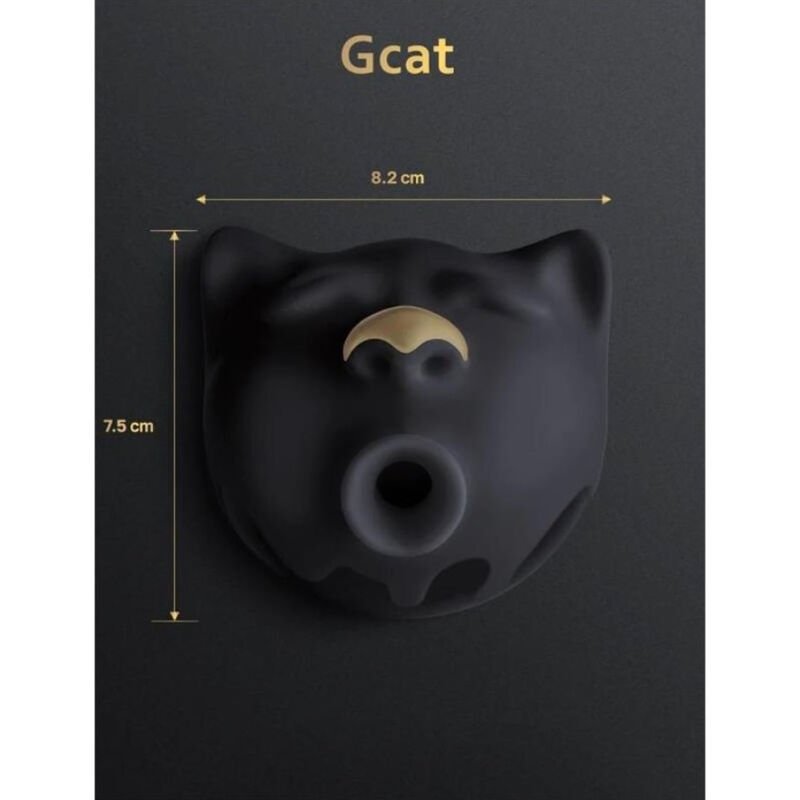 G-VIBE - GCAT MÍSTICO PRETO CLITÓRIS OTADOR - Imagem 3