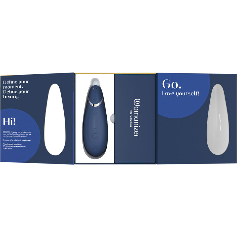 WOMANIZER - PREMIUM 2 ESTIMULADOR CLITORIAL BLUEBERRY - Imagem 5