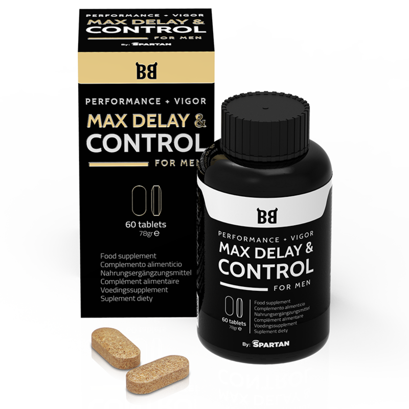BLACK BULL - MAX DELAY CONTROL MXIMO DESEMPENHO PARA HOMENS 60 CÁPSULAS - Imagem 3