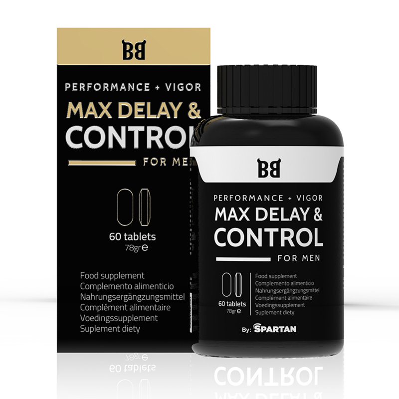 BLACK BULL - MAX DELAY CONTROL MXIMO DESEMPENHO PARA HOMENS 60 CÁPSULAS - Imagem 2