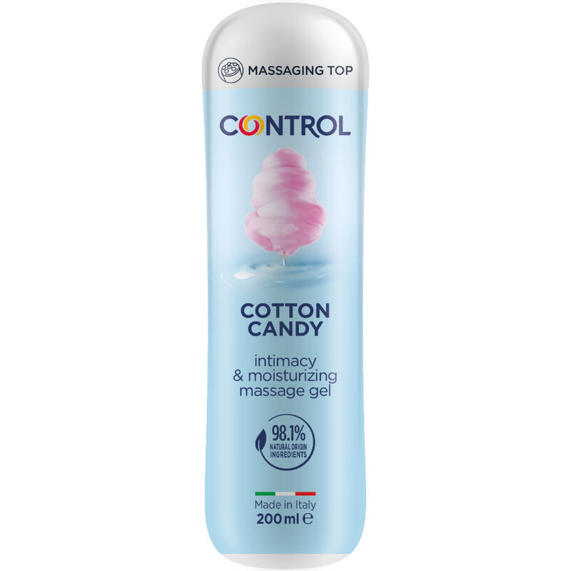 CONTROL - GEL DE MASSAGEM ALGODO DOCE 3 EM 1 200 ML - Imagem 3