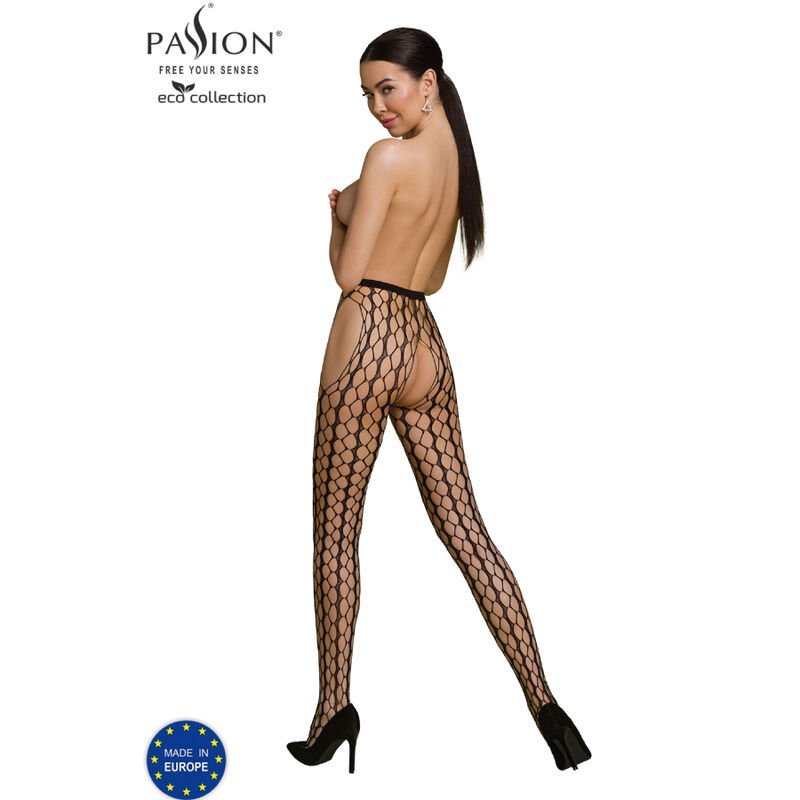 PASSION - ECO COLLECTION BODYSTOCKING ECO S007 NEGRO - Imagem 2