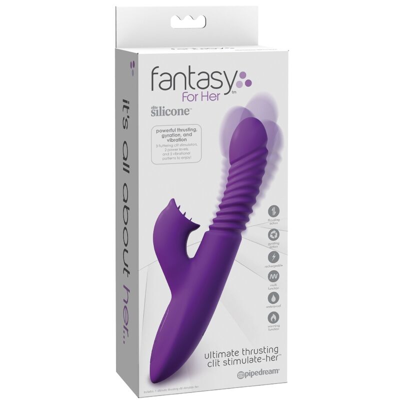 FANTASY FOR HER - ESTIMULADOR DE CLITÓRIS COM OSCILAÇÃO DE CALOR E FUNÇÃO DE VIBRAÇÃO VIOLETA - Imagem 5