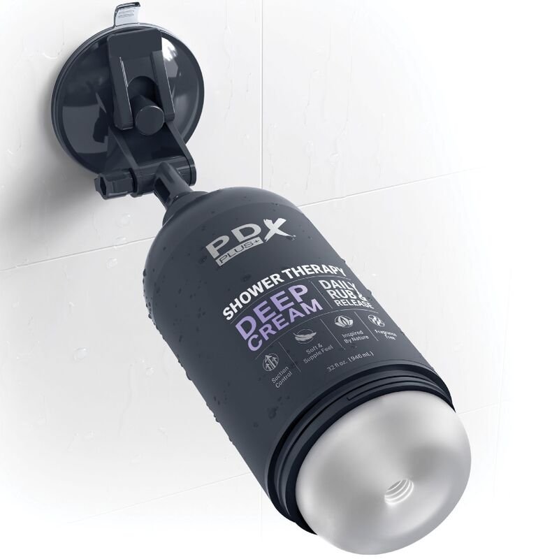 PDX PLUS - STROKER MASTURBATOR DISCREET DEEP CREAM SHAMPOO DESIGN DE GARRAFA - Imagem 2