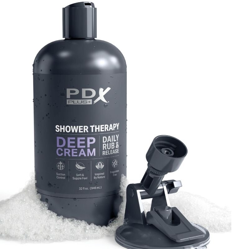 PDX PLUS - STROKER MASTURBATOR DISCREET DEEP CREAM SHAMPOO DESIGN DE GARRAFA - Imagem 5