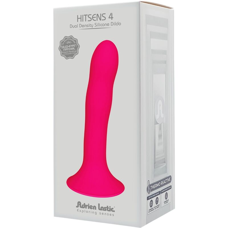 ADRIEN LASTIC - HITSENS 4 VIBRADOR DE SILICONE FÚCSIA - Imagem 4