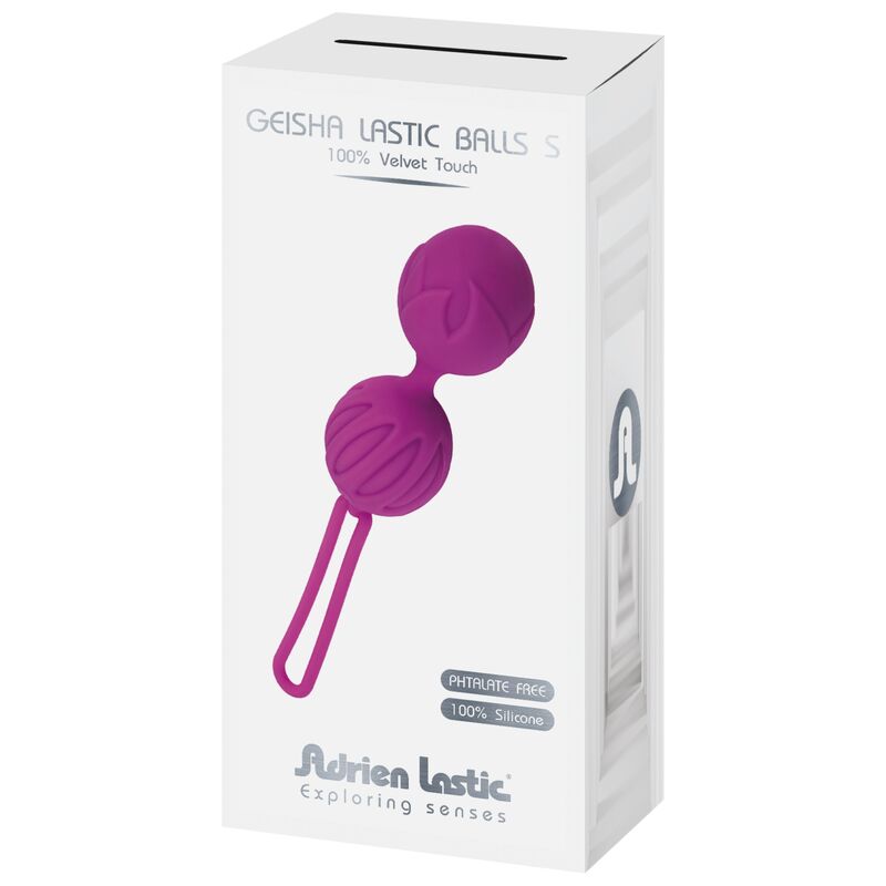 ADRIEN LASTIC - BOLAS DE SILICONE GEISHA LASTIC TAMANHO S VIOLETA - Imagem 2