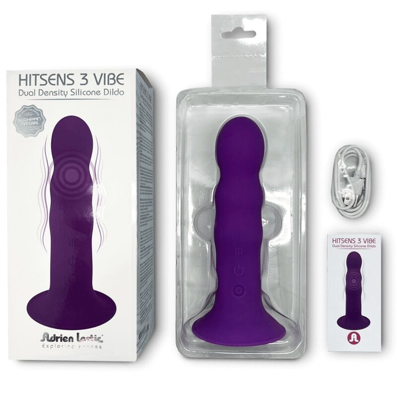 ADRIEN LASTIC - HITSENS VIBE 3 VIOLETA DE SILICONE VIOLETA - Imagem 4