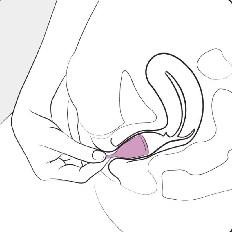 FEMINTIMATE - COPO MENSTRUAL DE SILICONE EVE - TAMANHO S - Imagem 5