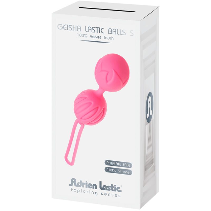ADRIEN LASTIC - BOLAS DE SILICONE GEISHA LASTIC TAMANHO S ROSA - Imagem 2