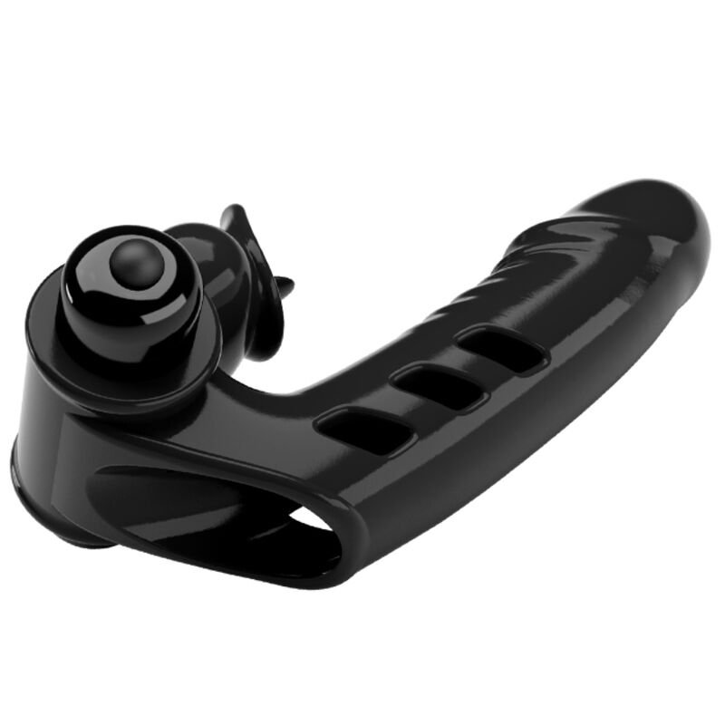 PRETTY LOVE - CAPA DE DEDO VIBRADOR PRETO CORBIN - Imagem 2